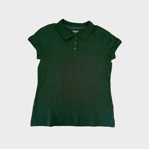 Old Navy Girl's Uniform Polo Shirt - Picture 1 of 2